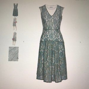 New!! Walter Baker Layered Lace Midi Dress